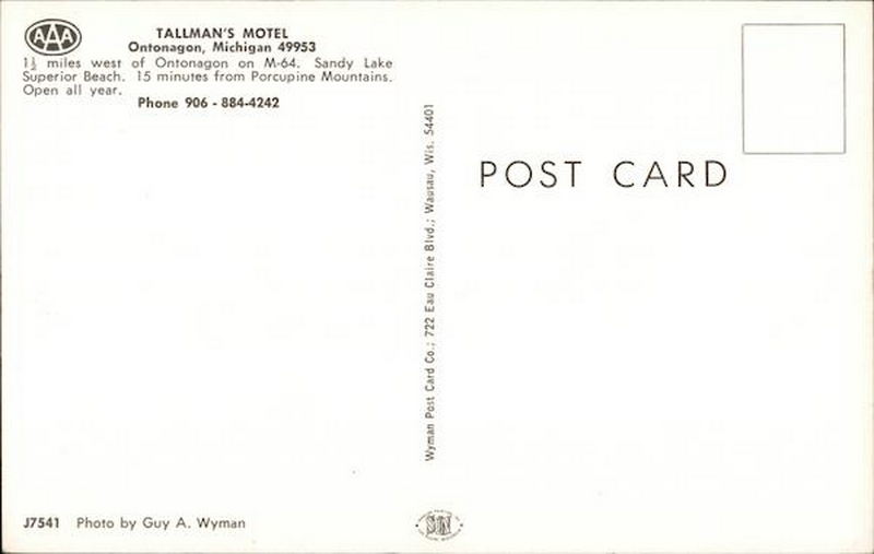 Hokans Motel (Scotts Superior Inn & Cabins, Hokans, Tallmans Motel) - Vintage Postcard